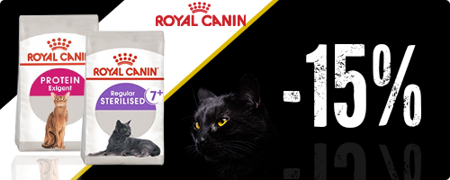 Sconto del 15% sul cibo per gatti Royal Canin